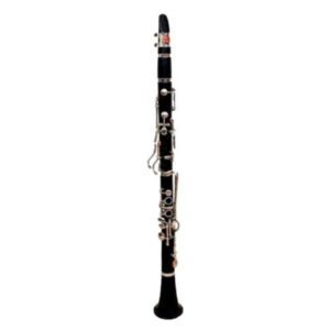 Zaima Ebonite Clarinet 13 Key model crafted by Al Yumna Overseas—designed for school bands, learners, and professionals with rich tone quality, durable finish, and precise tuning.