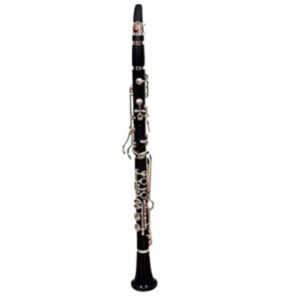Zaima Ebonite Clarinet 14 Key model crafted by Al Yumna Overseas—designed for school bands, learners, and professionals with rich tone quality, durable finish, and precise tuning.