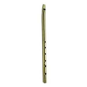 Flute Brass Finish with Carry Bag | Brand Zaima – Manufactured by Al Yumna Overseas Pvt. Ltd | Ideal for School Band | Professional Brass Construction, Clear Resonant Sound, Durable, Elegant Design, Portable, Lightweight & Ready-to-Play
