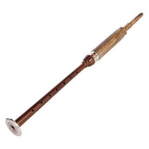 Zaima Practice Chanter - Brown | Complete with Reed and Accessories by Al Yumna Overseas – Ideal for Beginners and Professionals to Master Bagpipe Melodies with Precision, Smooth Fingering, Authentic Sound, and Quality Craftsmanship.