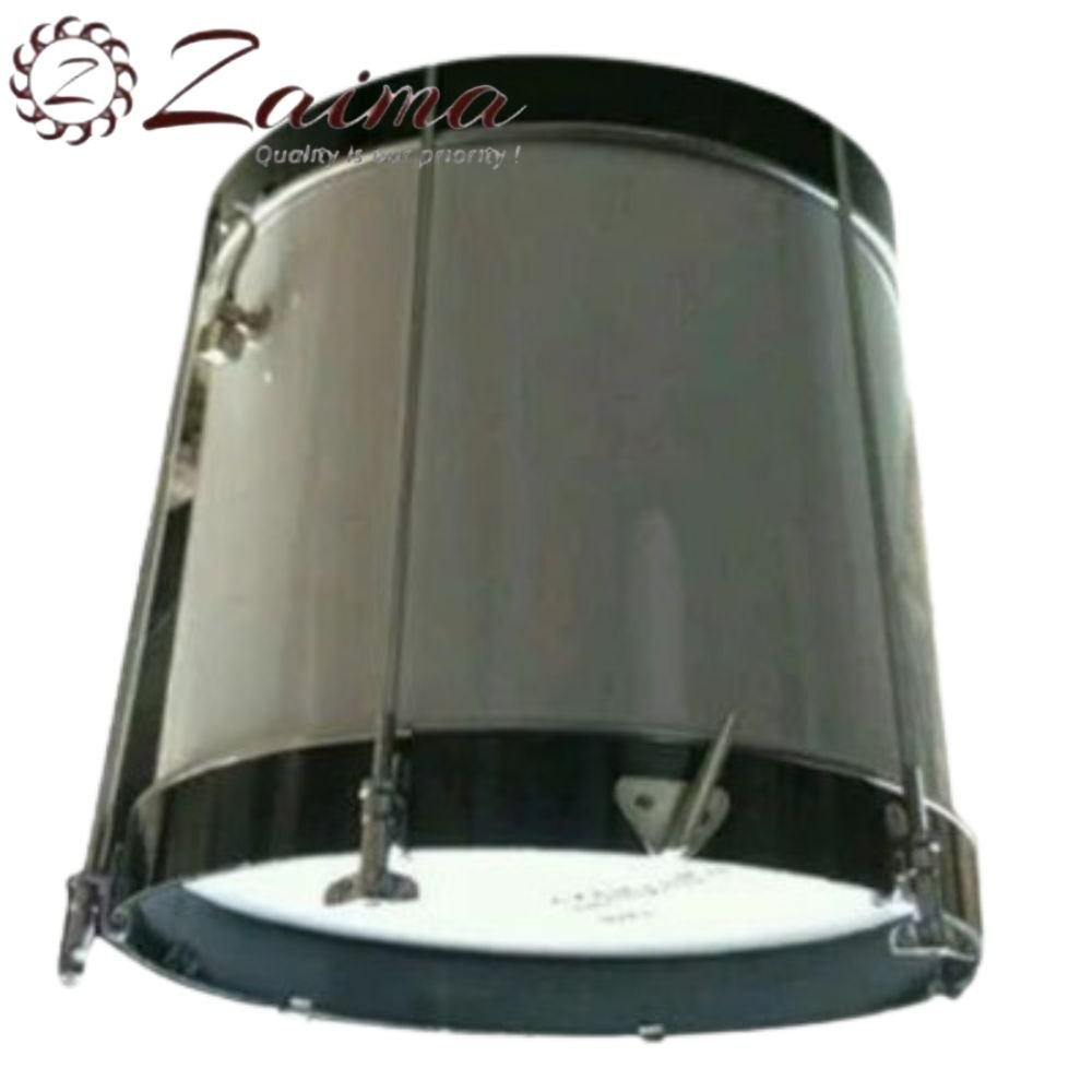 Tenor Drum Zaima Aluminium Dark Grey Shell Black Rims 2