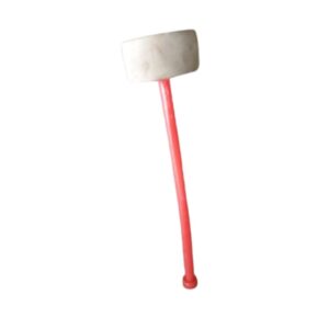 Bass Drum Beater / Mallet with Plastic Handle and Foam Head, Ideal for Percussion Instruments, Lightweight and Durable Design for Deep Sound, One Pair, Brand Zaima, Manufactured by Al Yumna Overseas Pvt. Ltd., Perfect for School and Band Use