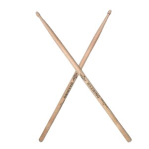 Waxwing Imported 7A Drum Sticks – Lightweight, Balanced, Durable, and Perfect for Beginners to Professional Drummers; Smooth Grip, High-Quality Wood Construction, Ideal for Practice, Stage Performing, and Studio Recording – 1 Premium Pair Included.